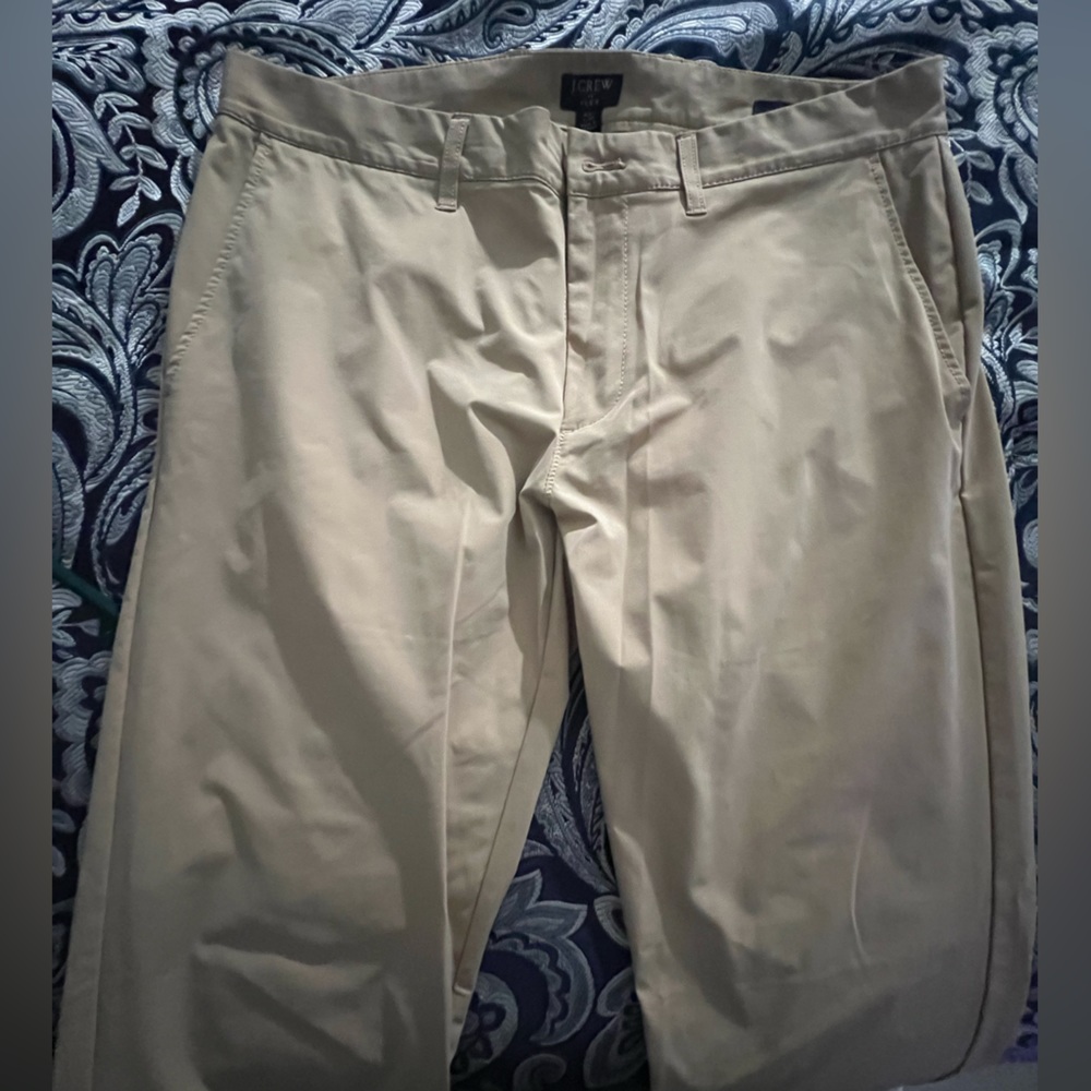 J Crew Slim Tech Pant Khaki 31x30